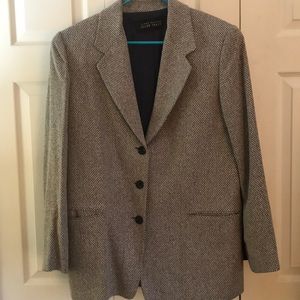 Ellen Tracey Wool Blazer with Pockets. Size 14